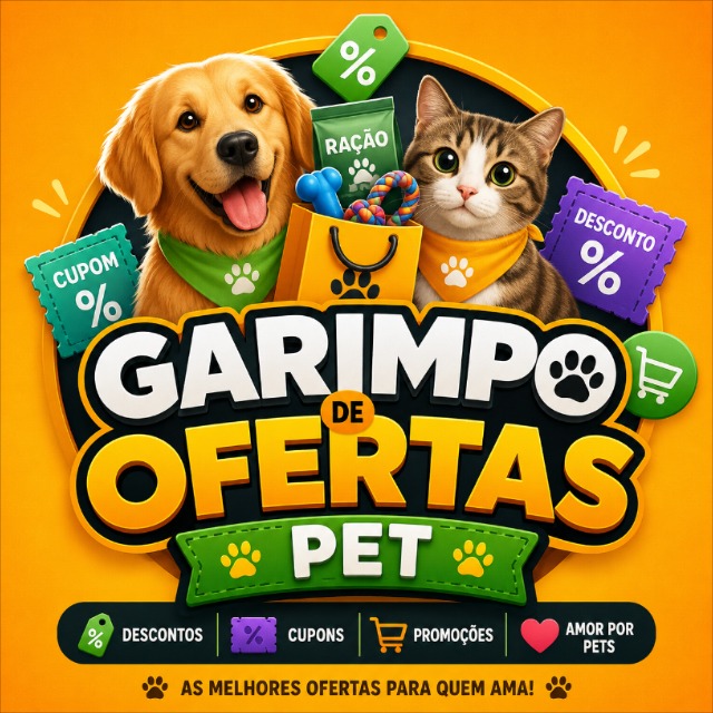 Garimpo de Ofertas Pet🐾