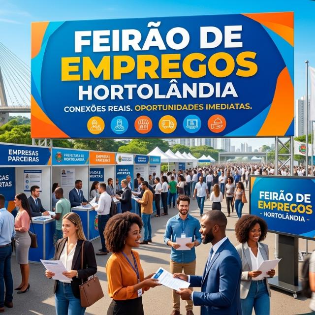 FEIRÃO DE EMPREGOS HORTOLÂNDIA