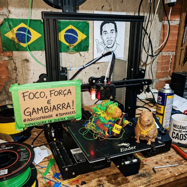 Impressão 3D - Dibradores de Camada