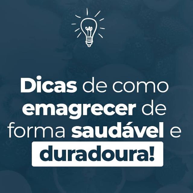 Dicas de emagrecimento