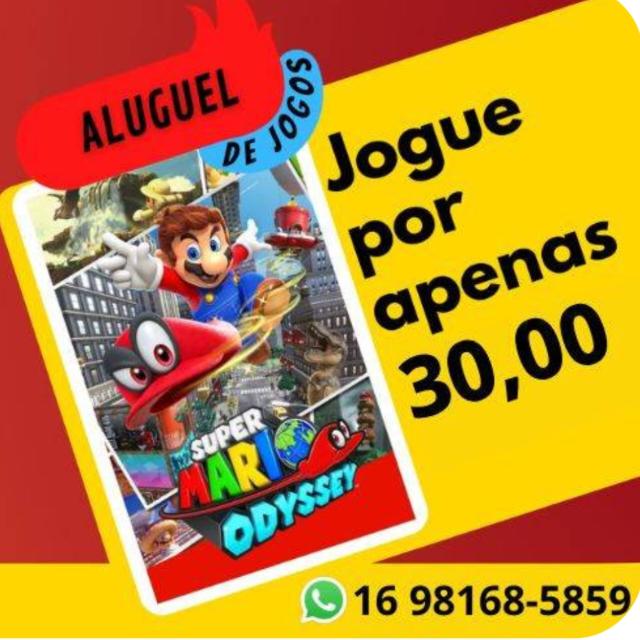 Grupo Aluguel Jogos Nintendo Switch