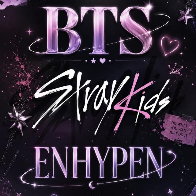 BTS,STRAY KIDS, ENHYPEN
