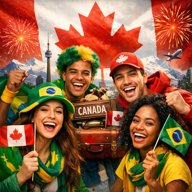 🇧🇷 BRASILEIROS NO CANADÁ 🇨🇦