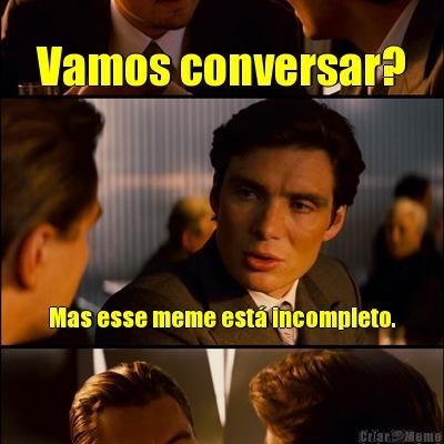 Apenas conversa